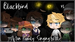 Blackbird vs Afton Family Singing Battle || Fazbear Frights || ⚠️SPOILER WARNING⚠️ || Gacha Club