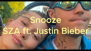 SZA - Snooze (Acoustic)ft. Justin Bieber แปลไทย