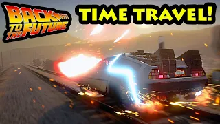 EPIC Back to the Future w/ Time Travel GTA 5 Mod 2020