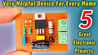 5 helpful Electronic Projects for beginners