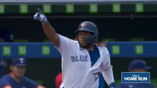 Vladimir Guerrero Jr. Hitting Home Runs on the First Pitch in 2021