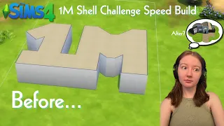 Building a 1M House | Sims 4 Shell Challenge Speed Build