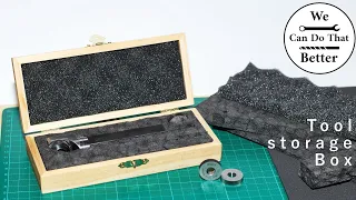 Making a toolbox for the knurling tool