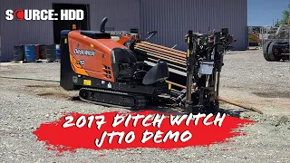 2017 Ditch Witch JT10 drill demo | SOURCE: HDD
