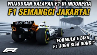 INI TEMPAT YANG BAGUS BUAT INDONESIA JIKA GELAR F1 DI JALANAN JAKARTA!😍- F1® Gameplay (PC) Indonesia