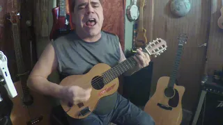 Jumpin' Jack Flash (covering Rolling Stones on guitalele w/bass overdub)