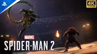 MARVEL SPIDER-MAN 2 | Scorpion VS Kraven FULL FIGHT | PS5 4K