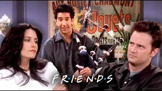 Ross Gives the Gift of Bagpipes | Friends