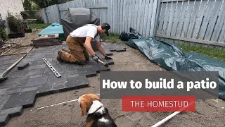 How to build a patio (An easy DIY project - Part 1)