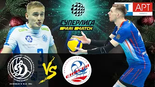 04.01.2021 🏐🎄"Dynamo LO" - "Enisey" | Men's Volleyball Super League Parimatch | round 16