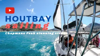 EP57 |  Champans Peak and Houtbay SAILING around Cape Town | West Coast | Sailing Pluto