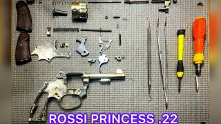 Rossi Princess .22Lr, desmontagem completa, limpeza e montagem com lubrificação.