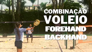 COMO COMBINAR O FOREHAND E BACKHAND NO BEACH TENNIS | SUZANA SILVA TÊNIS