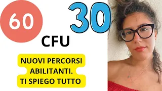 60 CFU 30 CFU 36 CFU: TI SPIEGO TUTTO.