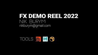 FX Student Demo Reel 2022