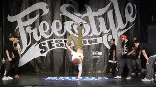 Bboy Finals: Jinjo (Korea) vs Renegades (USA) | Freestyle Session 2011 | Funk'd Up TV