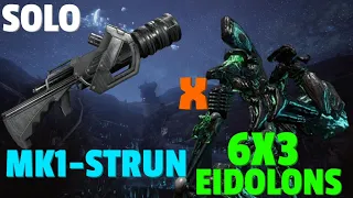 Warframe | Eidolon 6x3 Solo | MK1-STRUN | No Riven/Bless/Cipher/Pads