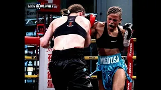 Highlights I Christina "Medusa" Linardatou Vs Kandi Wyatt - WBO World Title