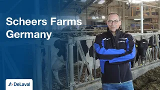 The transition from a DeLaval VMS Classic to a VMS V300 milking robot - Christian Scheers, Germany