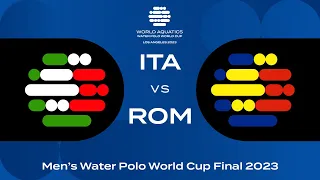 Italy vs Romania | Quarter-Finals | Men’s Water Polo World Cup Final 2023