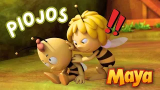 Maya y Willy se enfrentan a los...PIOJOS🕷️🕷️ MEJORES CAPÍTULOS DE MAYA para niños en ESPAÑOL 🐝