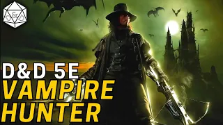 The Vampire Hunter 👻: A Halloween Blood Hunter Build | D&D 5e