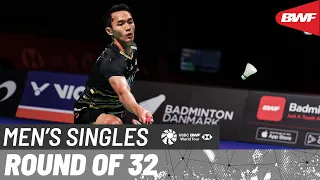 VICTOR Denmark Open 2023 | Jonatan Christie (INA) [5] vs. Chou Tien Chen (TPE) | R32