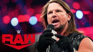 AJ Styles targets Undertaker’s wife in scathing criticism: Raw, March 9, 2020