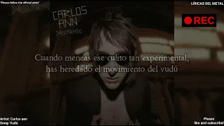 CARLOS ANN - VUDÚ (REC ENDING)(LYRICS ON SCREEN)