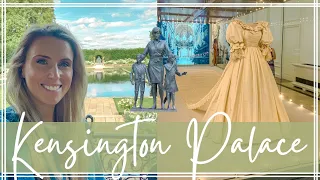 ВНУТРИ КЕНСИГТОНСКОГО ДВОРЕЦА, ЛОНДОН | Свадебное платье и статуя принцессы Дианы