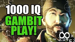 HIGH IQ GAMBIT PLAY!  Must have 1000 IQ to do this!