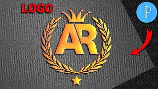 A R Professional Logo Design | How To Make On Pixellab AR Logo #ARlogo #AR #pixellabe #logo