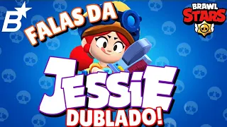 Falas da Jessie em português! (DUBLADO) | Brawl Stars