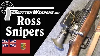 Canadian Ross MkIII Sniper Rifle with Warner & Swasey Scope