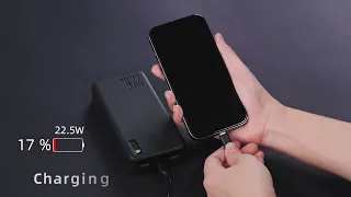 JOYROOM 22.5W 10000mah/20000mah/30000mah Super Fast Charging Power Bank (JR-QP194/JR-QP195/JR-QP196)