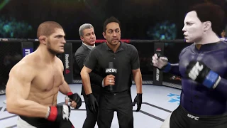 Khabib vs. Michael Mayers (EA Sports UFC 2) - CPU vs. CPU - Crazy UFC 👊🤪