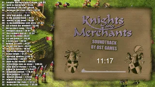 KNIGHTS AND MERCHANTS OST - all soundtrack in one video | PC | 2013