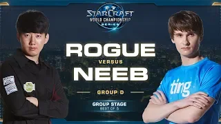 Rogue vs Neeb ZvP - Group D - 2019 WCS Global Finals - StarCraft II