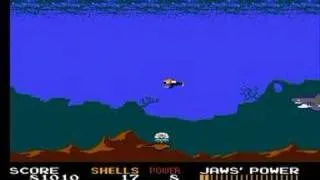 Jaws (NES) Final Battle + Ending