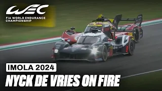 Nyck De Vries with THE Move 🤩 I 2024 6 Hours of Imola I FIA WEC