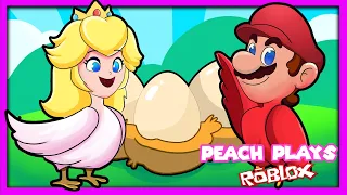 👑 Having A BIRD FAMILY in Roblox! | Peach Plays Roblox Feather Family