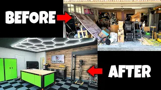 Epic Garage Makeover: I Saved THOUSANDS By Doing This!