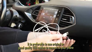 How to install CARPLAY & ANDROID AUTO MODULE for C4 Picasso DS4 DS3 308 508 208 2008 SMEG SMEG+