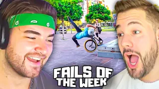 KingWoolz & Mike React to FAILS OF THE WEEK!! (Insane Footage)