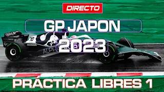 F1 EN VIVO | GP JAPON 2023 - PRÁCTICA LIBRE 1 | Tiempos, Live Timing, Telemetría