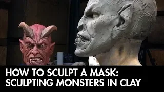 How To Sculpt A Monster Mask: Part 1