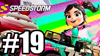 Disney Speedstorm Gameplay Walkthrough Part 19 - Sugar Rush Tour Chapter 1 & 2 (Wreck-It-Ralph)