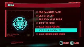 Cyberpunk 2077 - Radio - PRINCIPALES 106.9 30