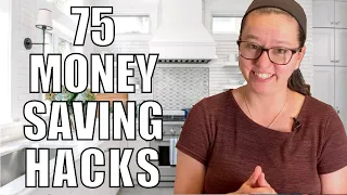 75 *NEW* Hacks to Save Money! | Frugal Living Tips