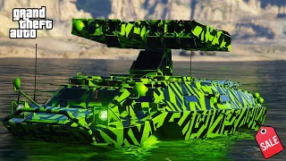 APC Review & Best Customization SALE NOW! GTA 5 Online FUN VEHICLE - WATER VEHICLE - WORTH BUYING ?